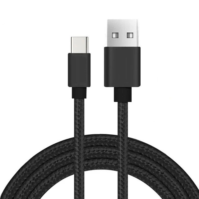 Black USB кабель USBC типа C для samsung S10 S9 Plus huawei P30 Pro type C кабель для быстрой зарядки телефона USB C шнур для Xiaomi кабель USBC - Цвет: Black