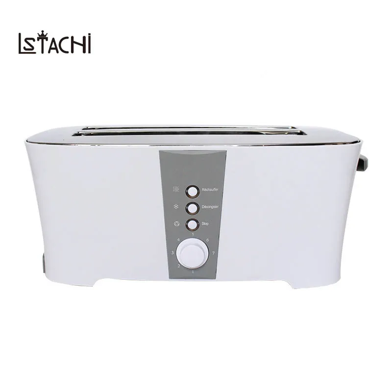 

LSTACHi 4 pcs slots automatic baking toaster Multi-function toast oven bake breakfast machine bread maker 4 SLICE 220V-240V
