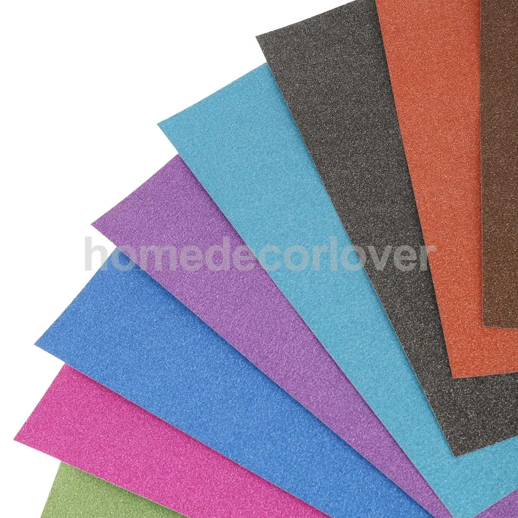 10 листов/упаковка А4 блестящая картонная бумага разных цветов