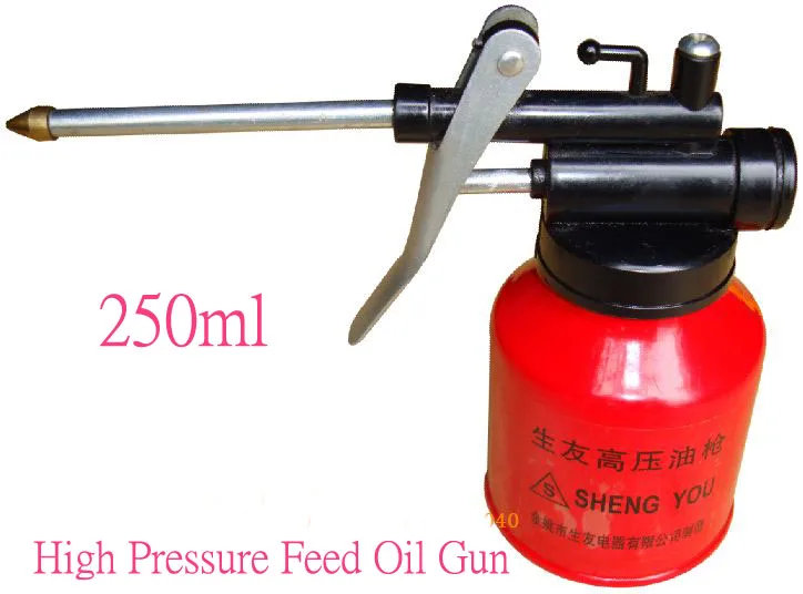 250ml High Pressure Feed Oil Gun bottle Can Tool free shippingbottle