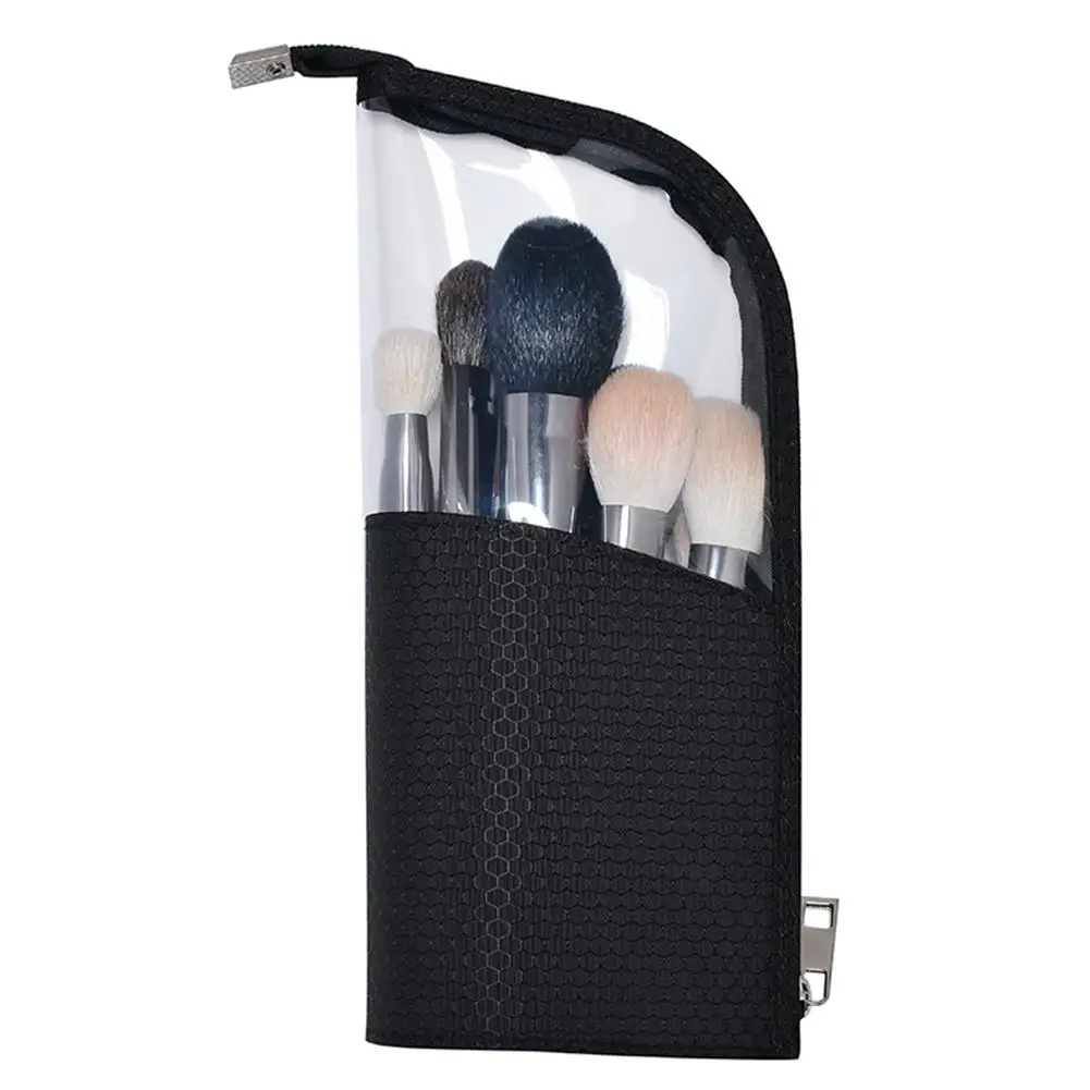 

Cosmetic Makeup Brush Organizer Bag Toiletry Wash Kit Brushes Bags Make Up Waterproof Dust-proof Brush Travel Storage Pouch Case