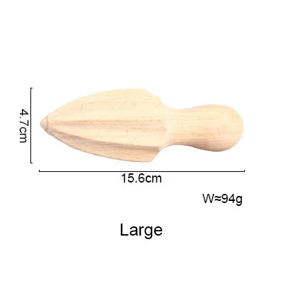 Японская твердая древесина серии бука лимонодавилка креативное руководство кухонная соковыжималка гаджет - Цвет: large