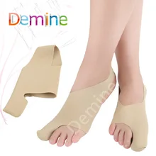 Demine вальгусная деформация Стельки колодки большой палец ноги разделены рукав ноги большой палец ортопедическая скобка облегчение боли, бурсит больщого Пальца Стопы Колодки