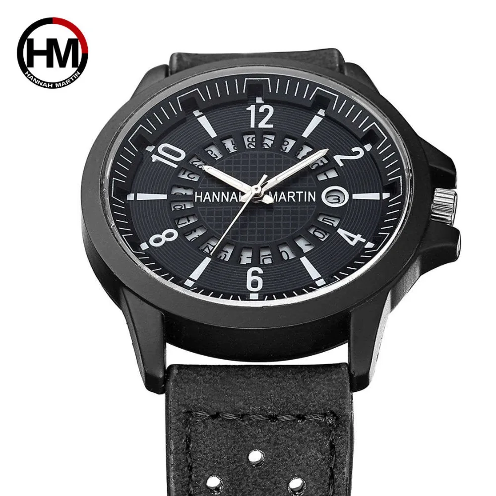Hanna Martin 2019 Watch Men Fashion Sport Quartz Clock Top Brand Luxury Business Waterproof Mens Watches Relogio Masculino Hanna Martin 2019 Watch Men Fashion Sport Quartz Clock Top Brand Luxury Business Waterproof Mens Watches Relogio Masculino