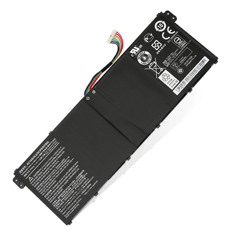 Аккумулятор для ноутбука 7XINbox 11 4 в 36 Втч AC14B18J AC14B13J Acer Aspire Φ V3 ES1 511 512 MP