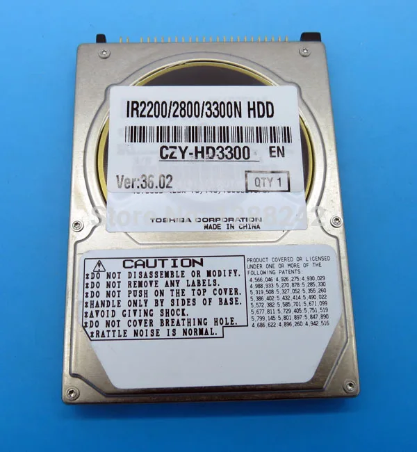 Genuine HDD for Toshiba MK6017MAP FK2 4907 000 500gb 5400rpm ide hard