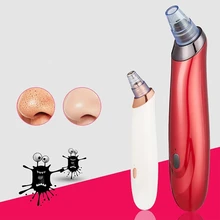 Глубокое очищение Электрический вакуумный акне удаления угрей кисточка для чистки пор