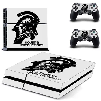 

Kojima Productions PS4 Skin Sticker Decal for Sony PlayStation 4 Console and 2 controller skins PS4 Stickers Vinyl Accessory