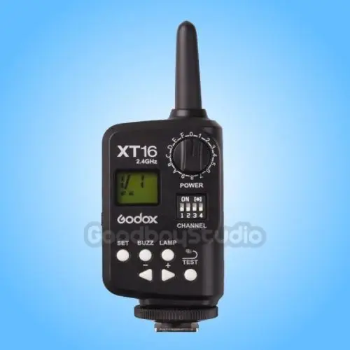 

Godox XT-16 XT16 2.4G Wireless Remote Control Single Transmitter Flash Trigger
