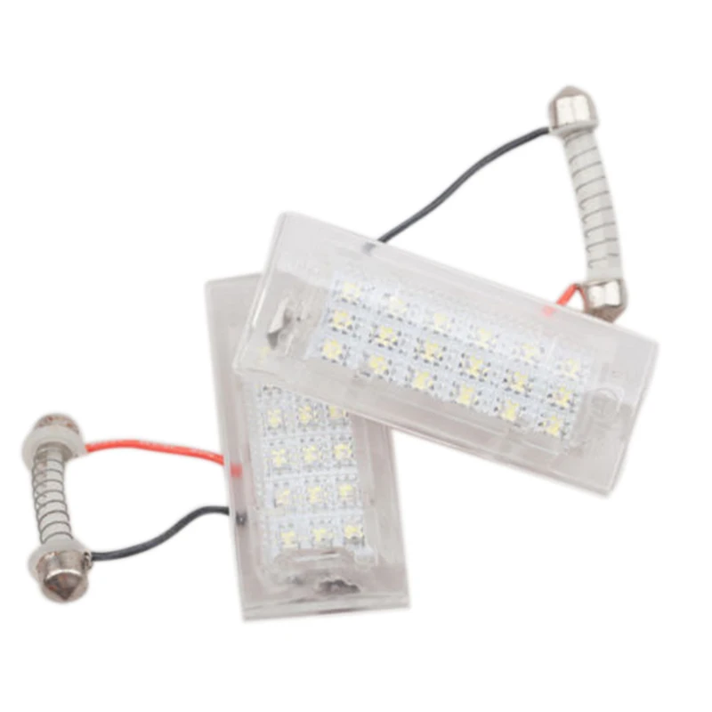 

2 Pcs Bright White LED License Plate Light for BMW X5 E53 X3 E83 NJ88