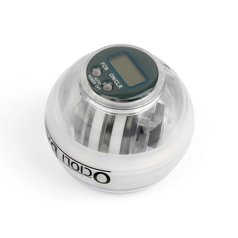 

LED Color Changes with The Speed Power Strength Training Force Ball Gyroscope Gyro Wrist Ball Exerciser Carpal Expander Exercise