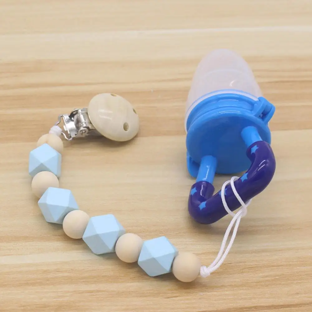 Safety Silicone Baby Pacifier Clips Infant Nipple Appease Soother Pacifier Belt Anti-Drop Chain for Baby Newborn