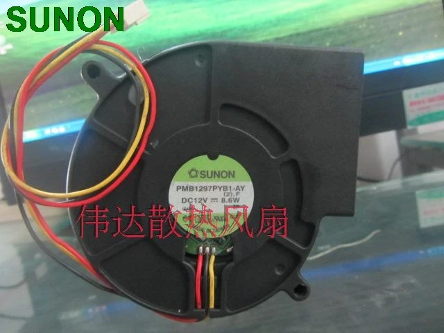 Вентилятор для Sunon PMB1297PYB1 AY 9733 12 В 8 6 Вт 97*94*33 мм|blower fan 12v|blower fanfan 12v |