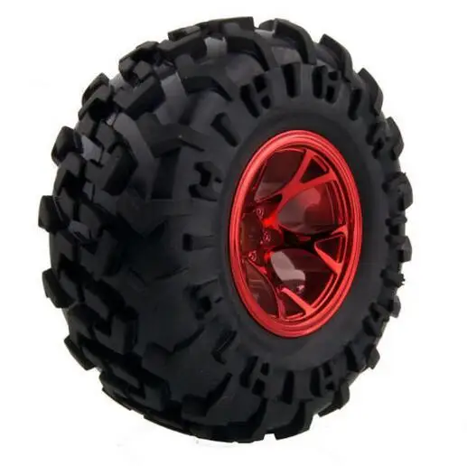 Бесплатная доставка 4 шт. 1/10 RC monst * r колеса для Грузовика Шины HSP 94111 94188 94180 с