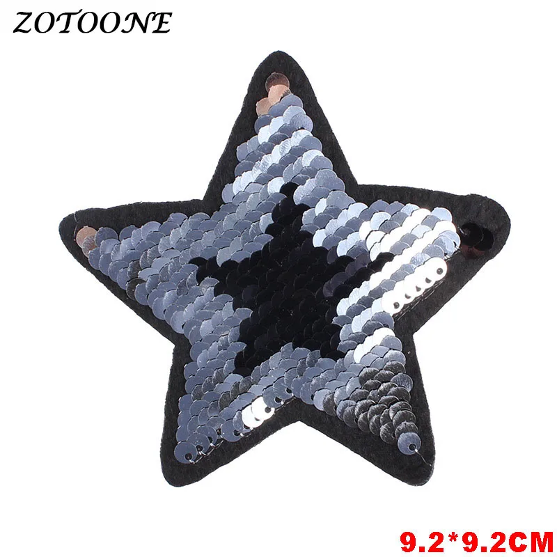 ZOTOONE UFO космическая пентаграмма ананас блесток патч вышитые утюжок на для одежды