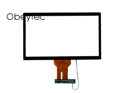 Obeytec 15 дюймов проекция емкостный сенсорный панель, 16:9, P-CAP, для ЖК-монитора, Высокочувствительный