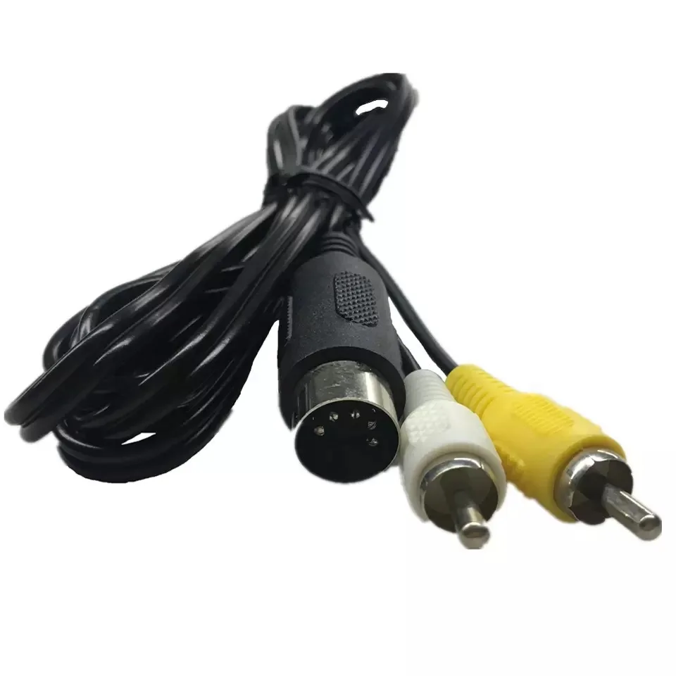 

BUKIM 1.8M RCA Cable For Sega Genesis 1 Audio Video AV Cable Cord
