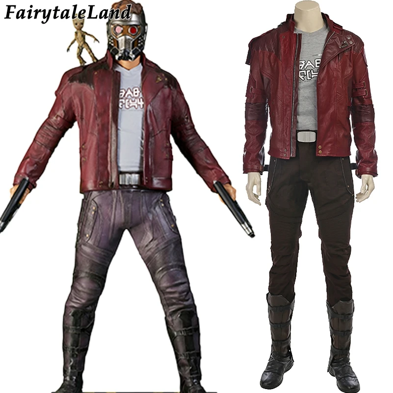 

Peter Quill Star Lord costume Guardians of the Galaxy 2 Cosplay Halloween costumes Star Lord cosplay Suit custom made