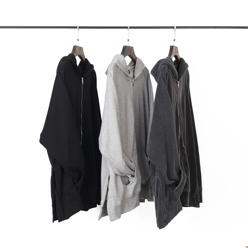 

Europe and the United States high street Bibera cardigan tide men OVERSIZE loose retro hooded men and women models