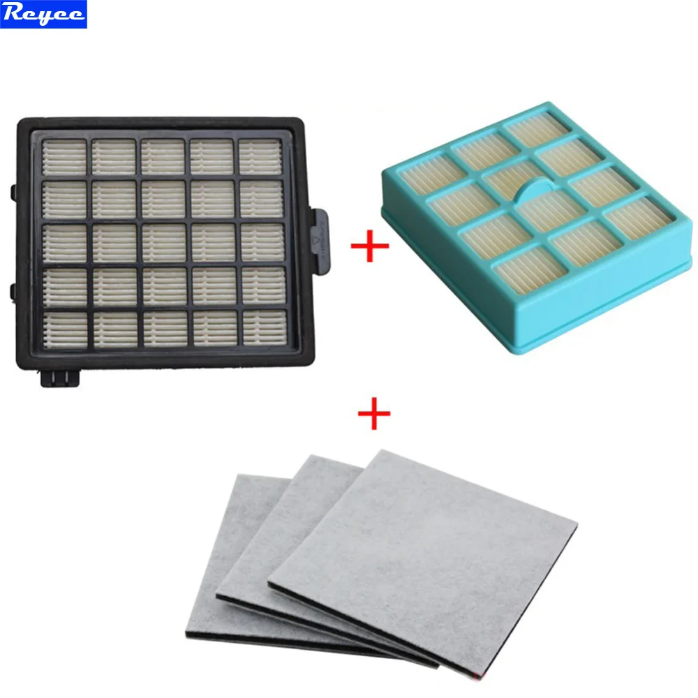 5Pcs vacuum cleaner replacement parts hepa filter+3Pcs Motor Filter