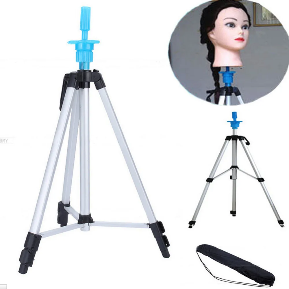 55" Adjustable Tripod Stand Salon Hair Cosmetology Mannequin Training
