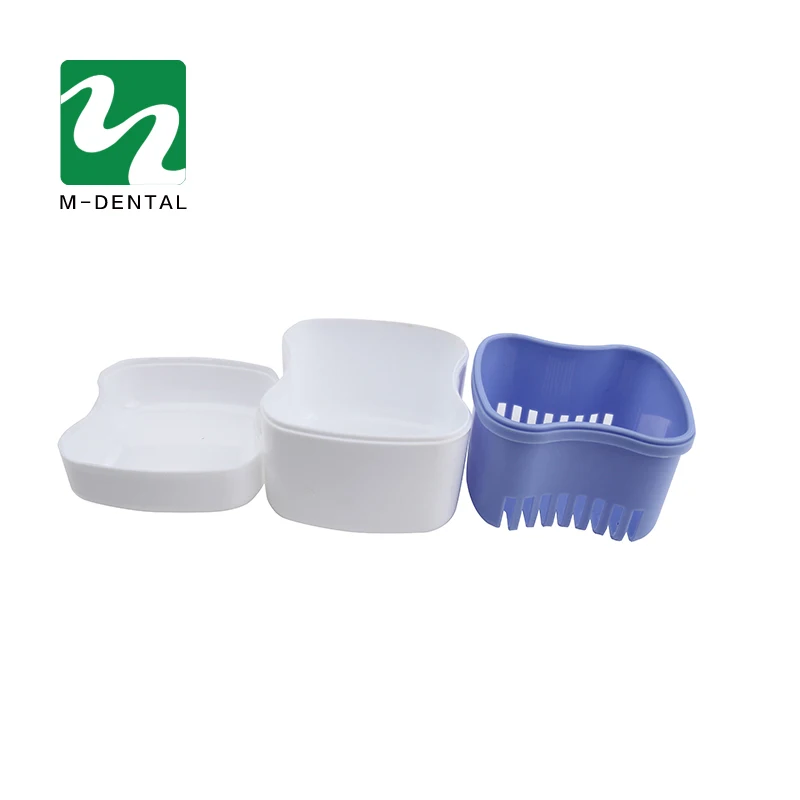 1 PC Fashion Denture Case Container Dental False Teeth Storage Box