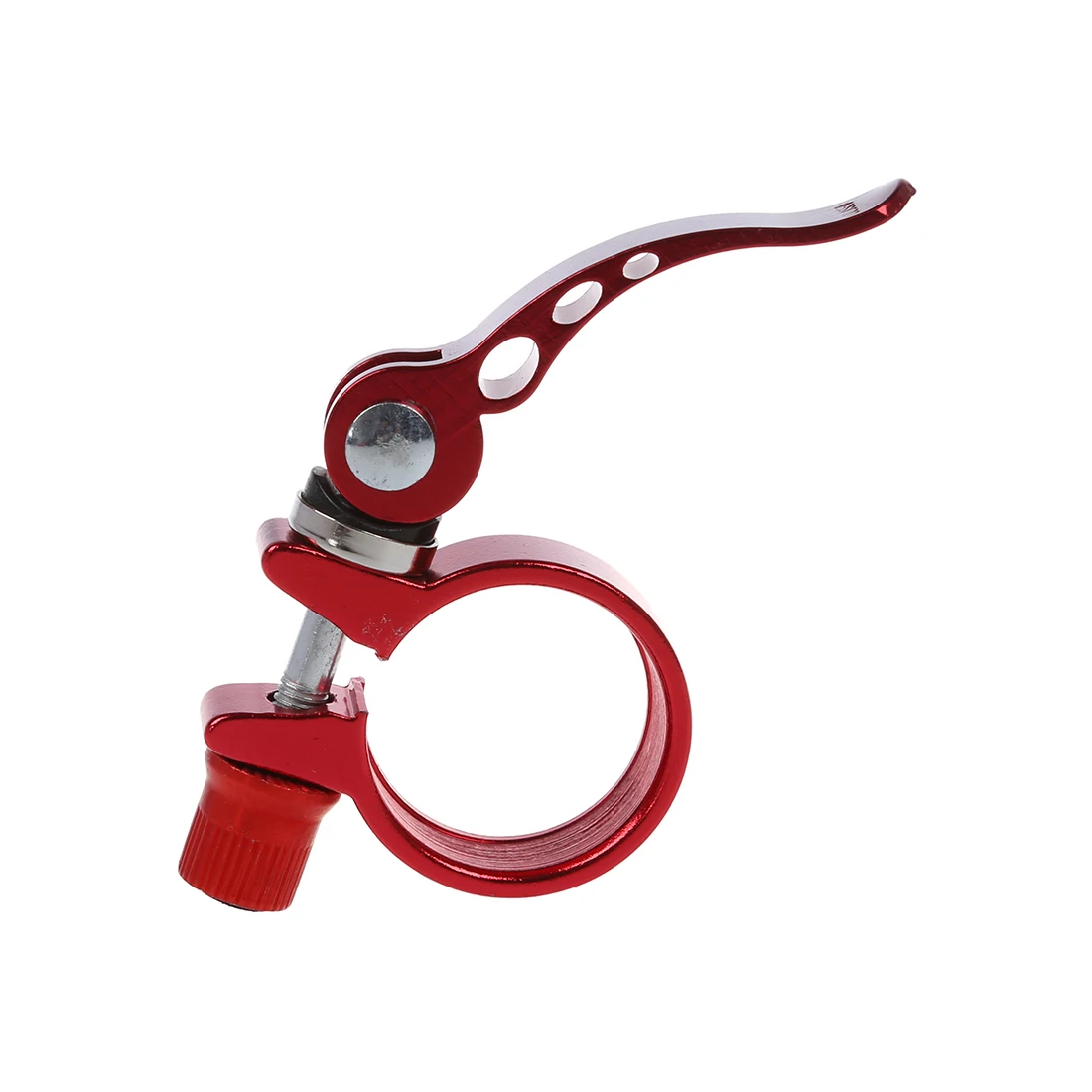 Bike Bicycle Quick Release Seat Post Seatpost Clamp Aluminium Alloy Red