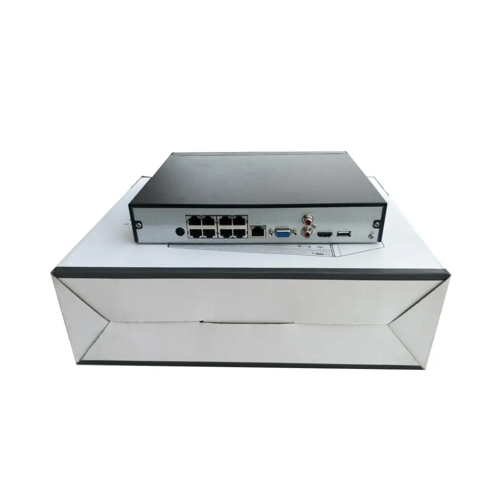  Dahua 8POE 2 uds 4k NVR recorder NVR4108HS-8P-4KS2 H.265 hasta 8MP de resolución y 1 puerto SATA II