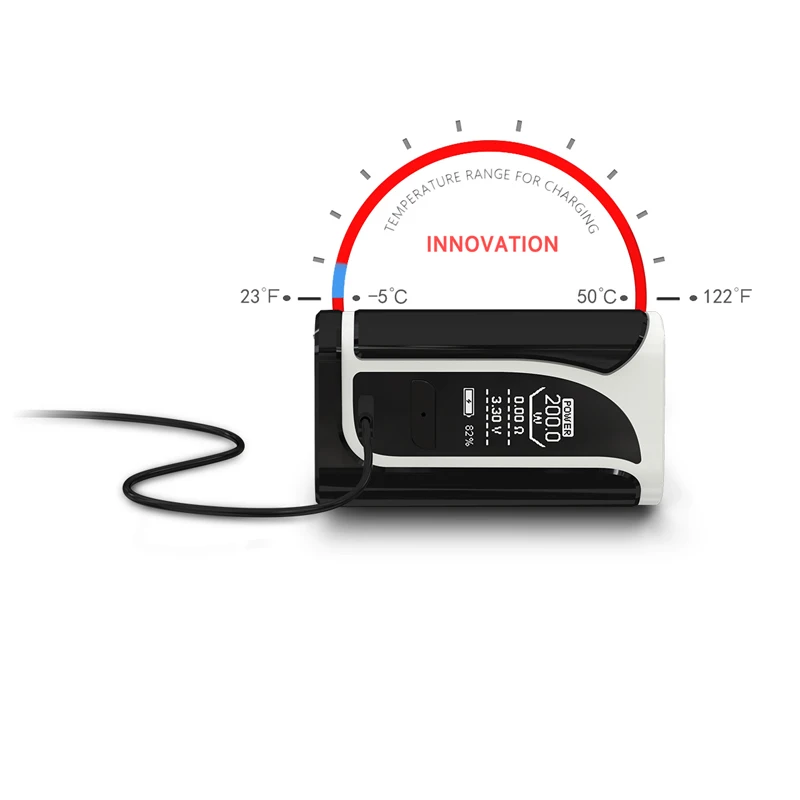 Оригинальный Eleaf iKuun i200 TC бокс мод 4600mAh батарея 200W электронная сигарета vs iKonn 220