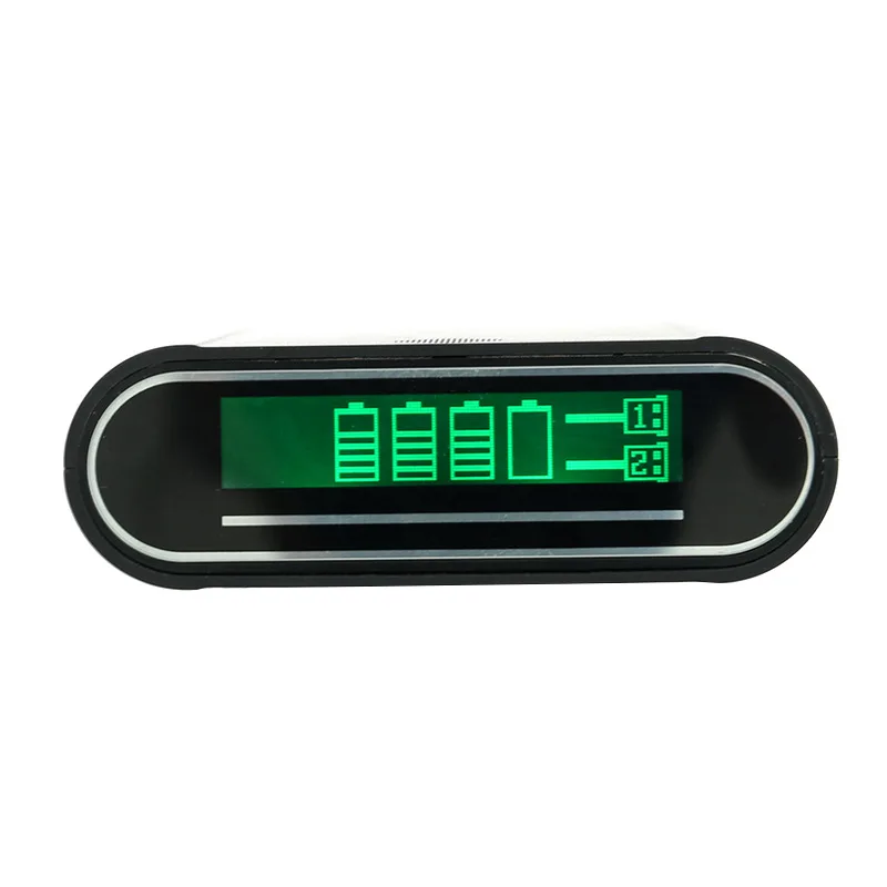 Soshine E3 power bank LCD display 4 Slot 18650 Battery Charger Mobile Power Box USB Cable+ICR18650-26F 2600 mAH batteries