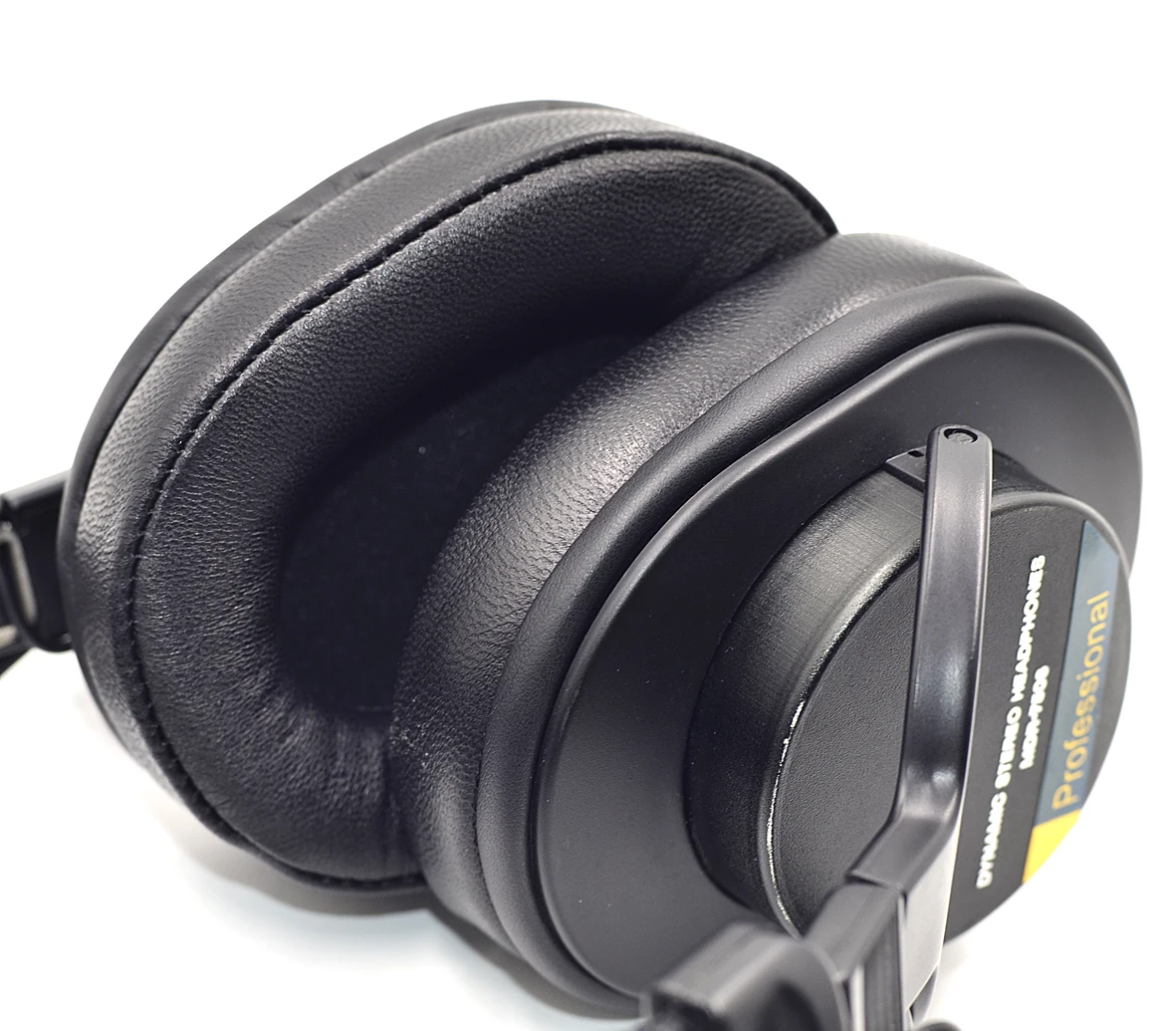 Натуральная кожа амбушюры подушки для SONY MDR-7506 MDR-V6 MDR-900ST АТХ MSR7 M50 M50X Denon AH-MM400 наушники