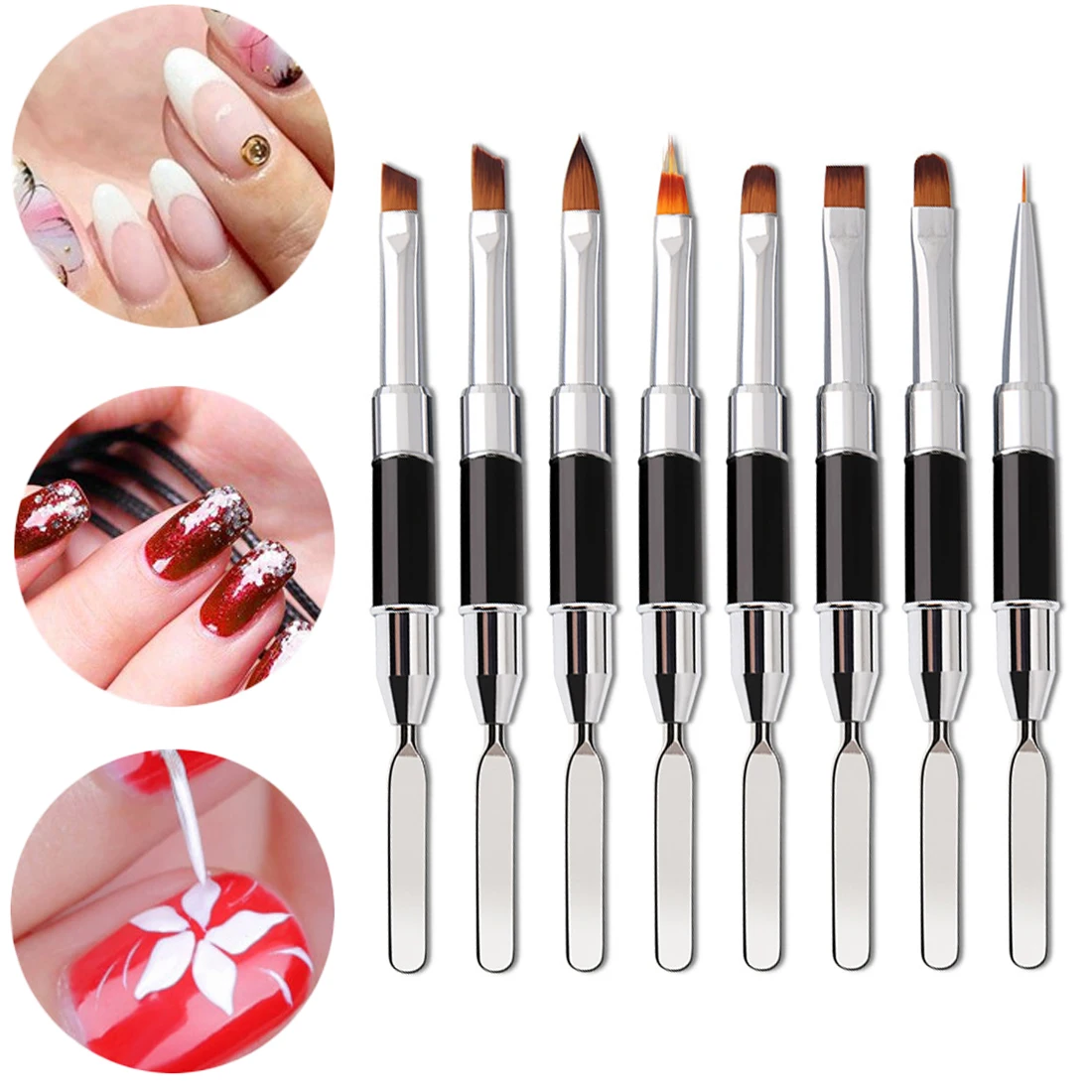 Buy Double ended Multi function Nail Brush Fast