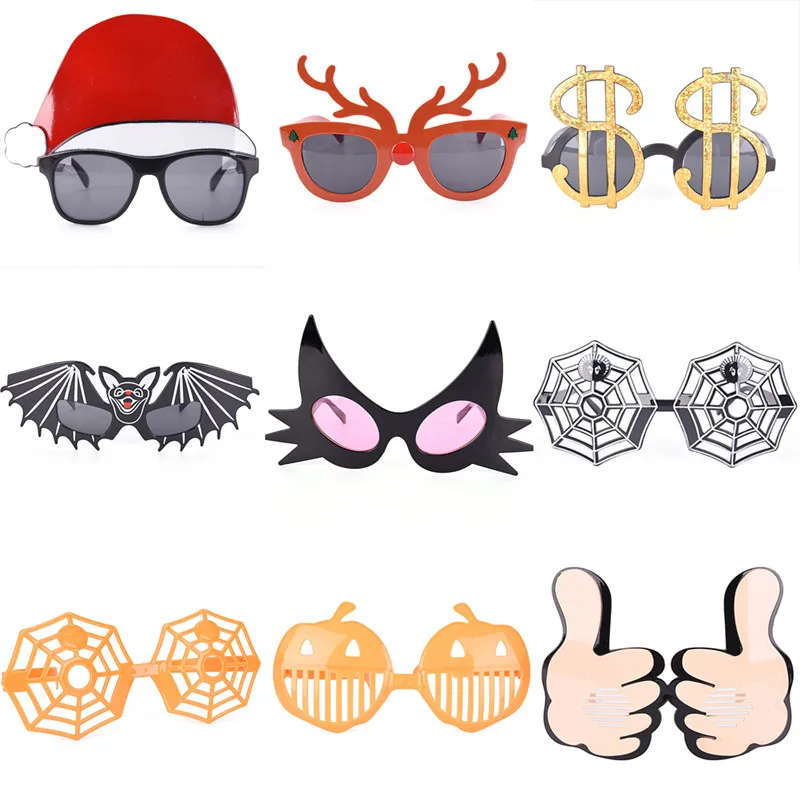 1Pcs Funny Pumpkin Crazy Dress Glasses Costume Party Halloween Costume