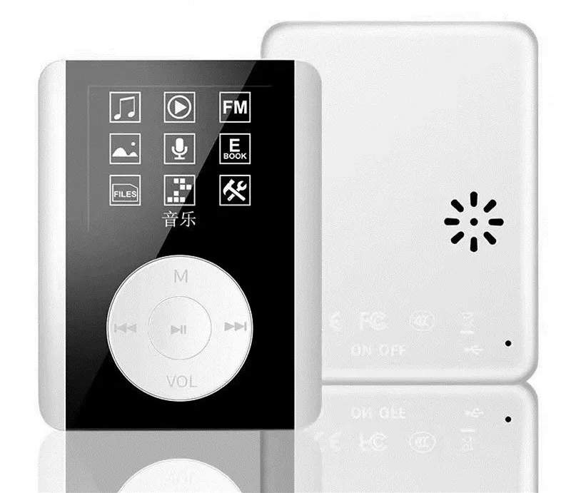 Мини HIFI Спортивный MP3 музыкальный плеер Scrub материал JS 12 Электронная книга FM радио
