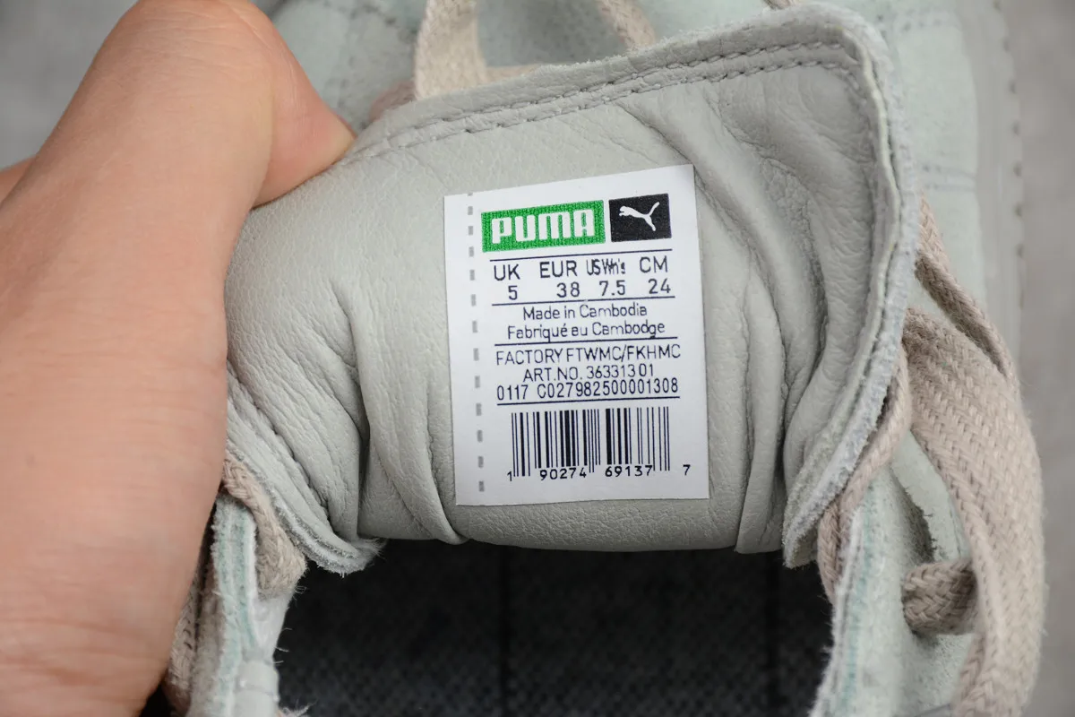 20182018 PUMA Basket Platform сброса Wn's серый фиолетовый Для мужчин и Женская Мода кроссовки