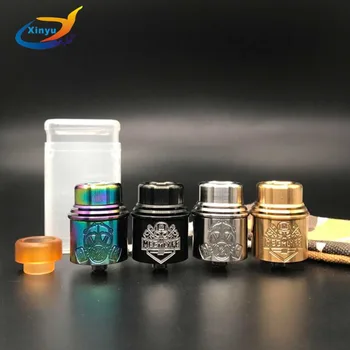 

Apocalypse Mechlyfe Style RDA 24mm Rebuildable Dripping Atomizer Adjustable Airflow Control Fit 510 Vape Mechanical Mod