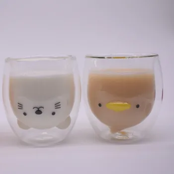 

Double Coffee Mugs Drinking Insulation Double Wall Glass Tea Cup 3 Style Creative Gift Drinkware Milk Red Wine Glass