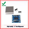 MAX7219 dot matrix module MCU control drive LED module display module board ► Photo 1/2