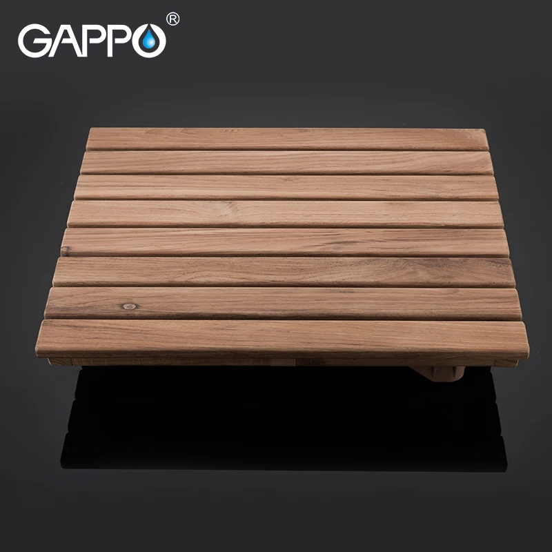 GAPPO сиденье для душа складной стул для душа из цельного дерева сиденье ванная комната безопасный душ стул ванна скамейка стул