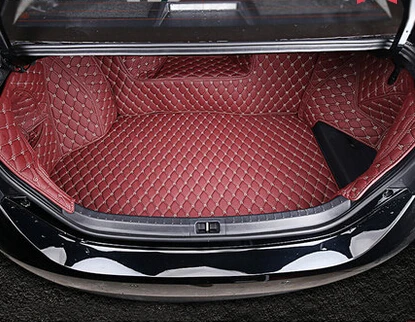 

High quality! Special trunk mats for New Toyota Corolla hybrid 2016-2014 durable waterproof boot carpets liner,Free shipping