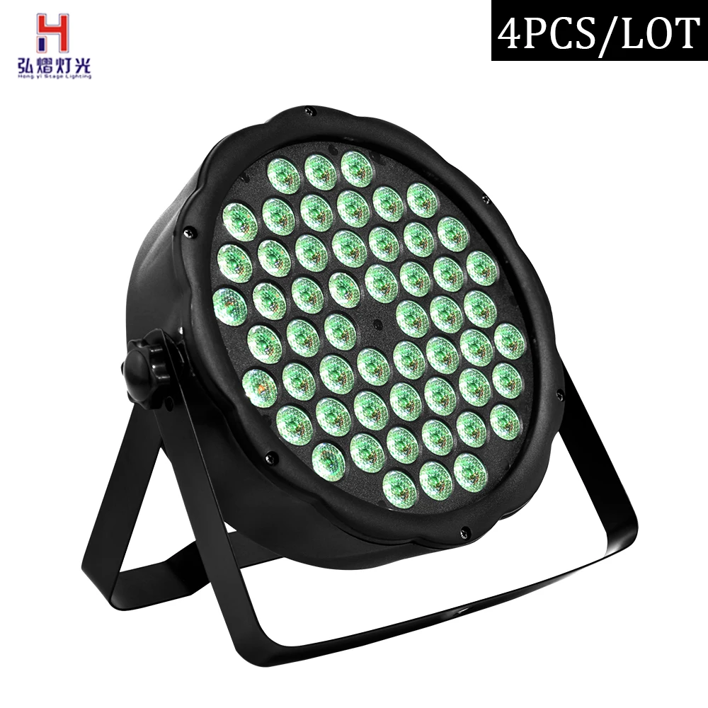 4 шт./лот Par с подсветкой 54x3 led номинальной