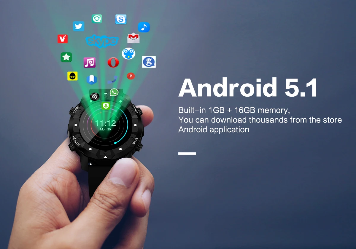 Montre intelligente Bluetooth