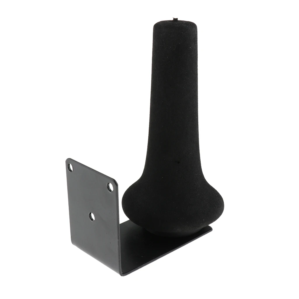 Tooyful Durable Iron Soprano Saxophone Sax Wall Mount Holder Hanger for Music Store School Studio Display/Storage Accessory