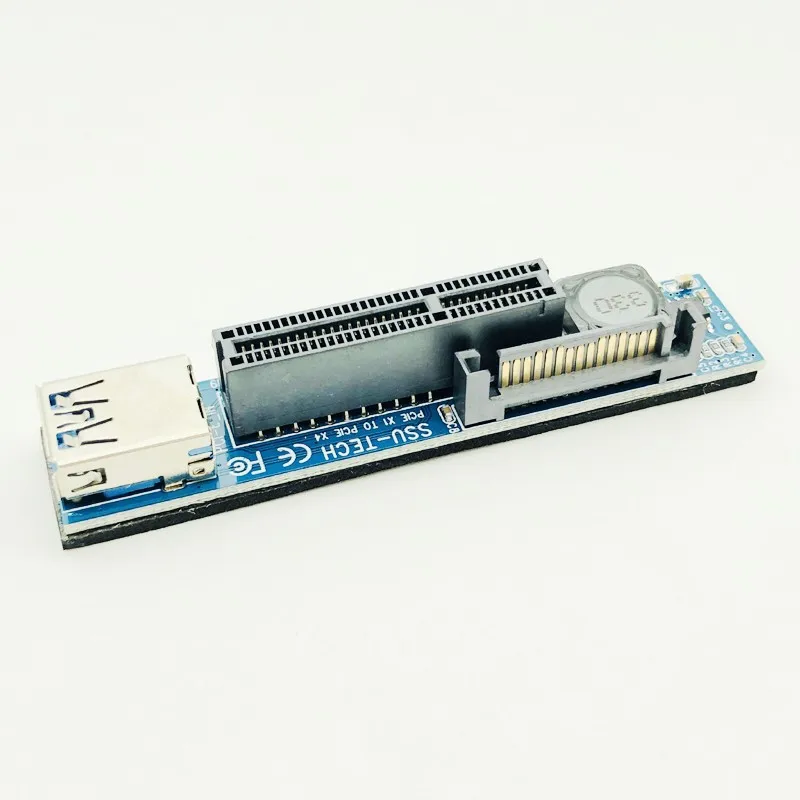 Адаптер PCI Express USB 3 0 Raiser Extender PCIE Riser E Компьютерные аксессуары настольная карта для
