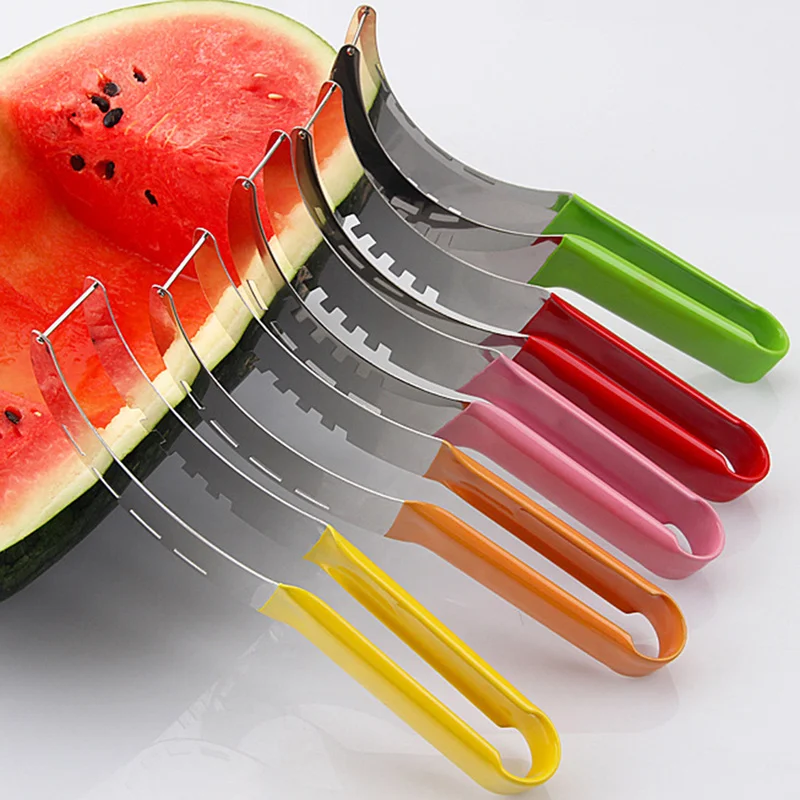 Инструменты для овощей, нож для резки арбуза, нож для быстрой резки фруктов, нож для резки фруктов, кухонные аксессуары, высококачественная нержавеющая сталь