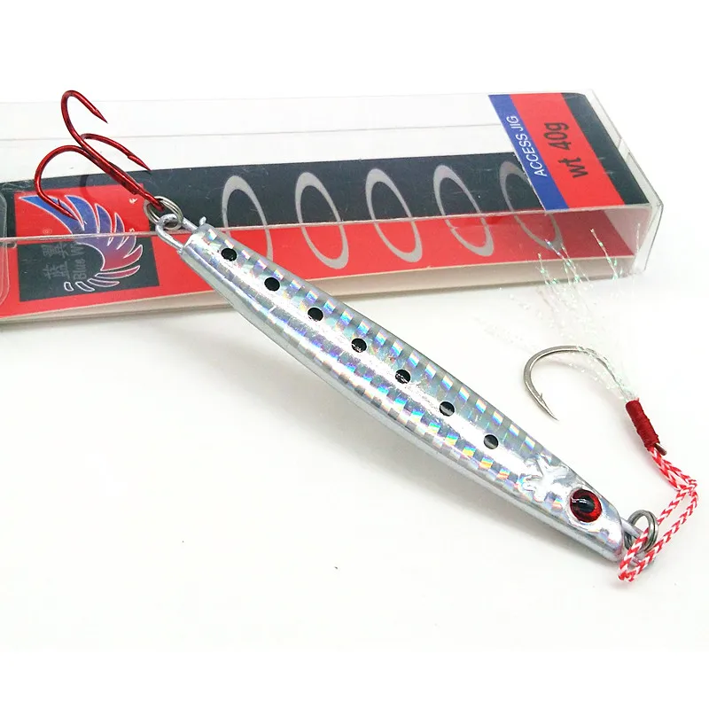SHUNMIER 1 unids 25g 40g 60g Metal Jig Pesca señuelo Peche Pesca Jigging señuelos cebo duro aparejos pescado Isca Artificial Paillette SHUNMIER 1 unids 25g 40g 60g Metal Jig Pesca señuelo Peche Pesca Jigging señuelos cebo duro aparejos pescado Isca Artificial Paillette