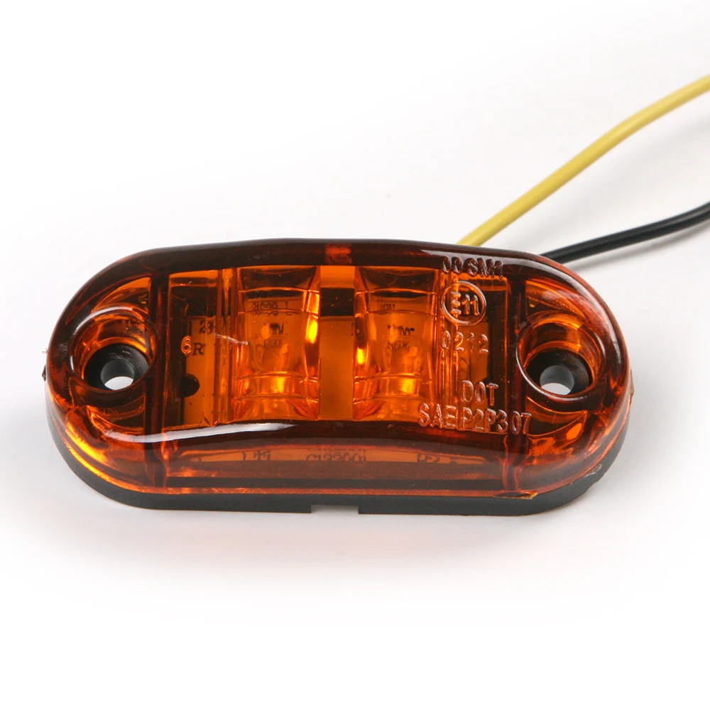 2 Pcs Car Side Blinker Red Or Yellow Side Mirror Signals