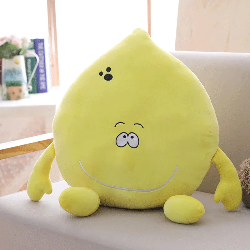 stuffed lemon toy