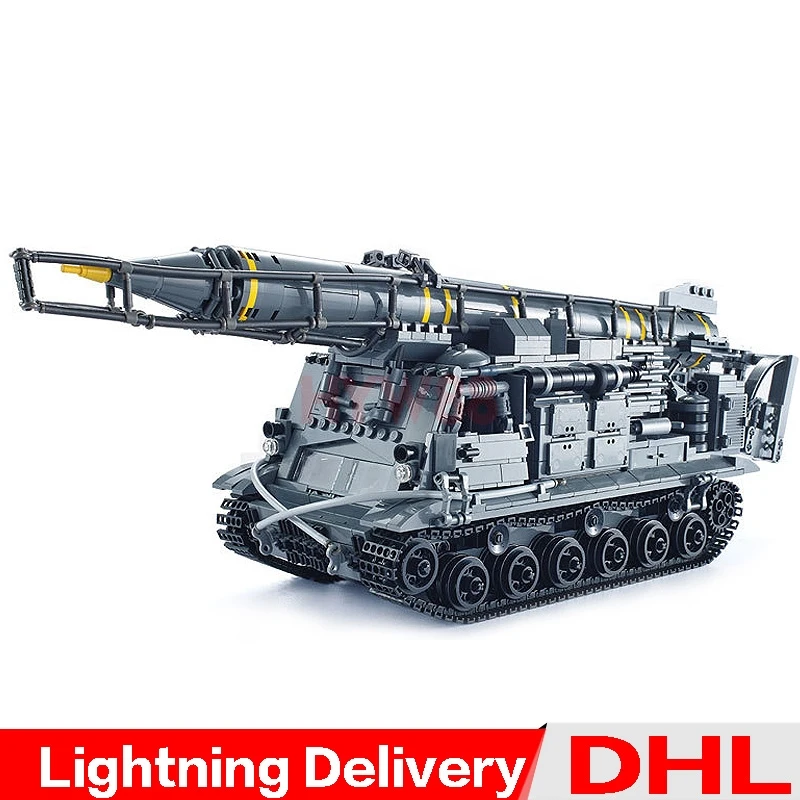 

Xingbao 06005 Military Kits 8U218 TEL 8K11 Set Building Blocks Bricks Children Educational lepining Toys Model Gifts Clone LP