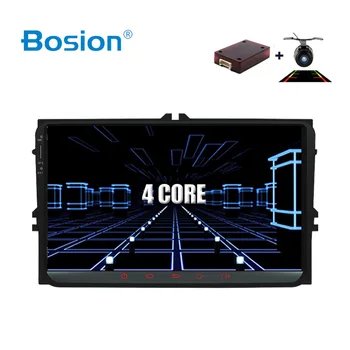 

1024*600 Android 10 9 inch 2din Car radio Player For GOLF 6 new polo New Bora B6 PASSAT SKODA GPS Map BT WIFI GPS Navigation